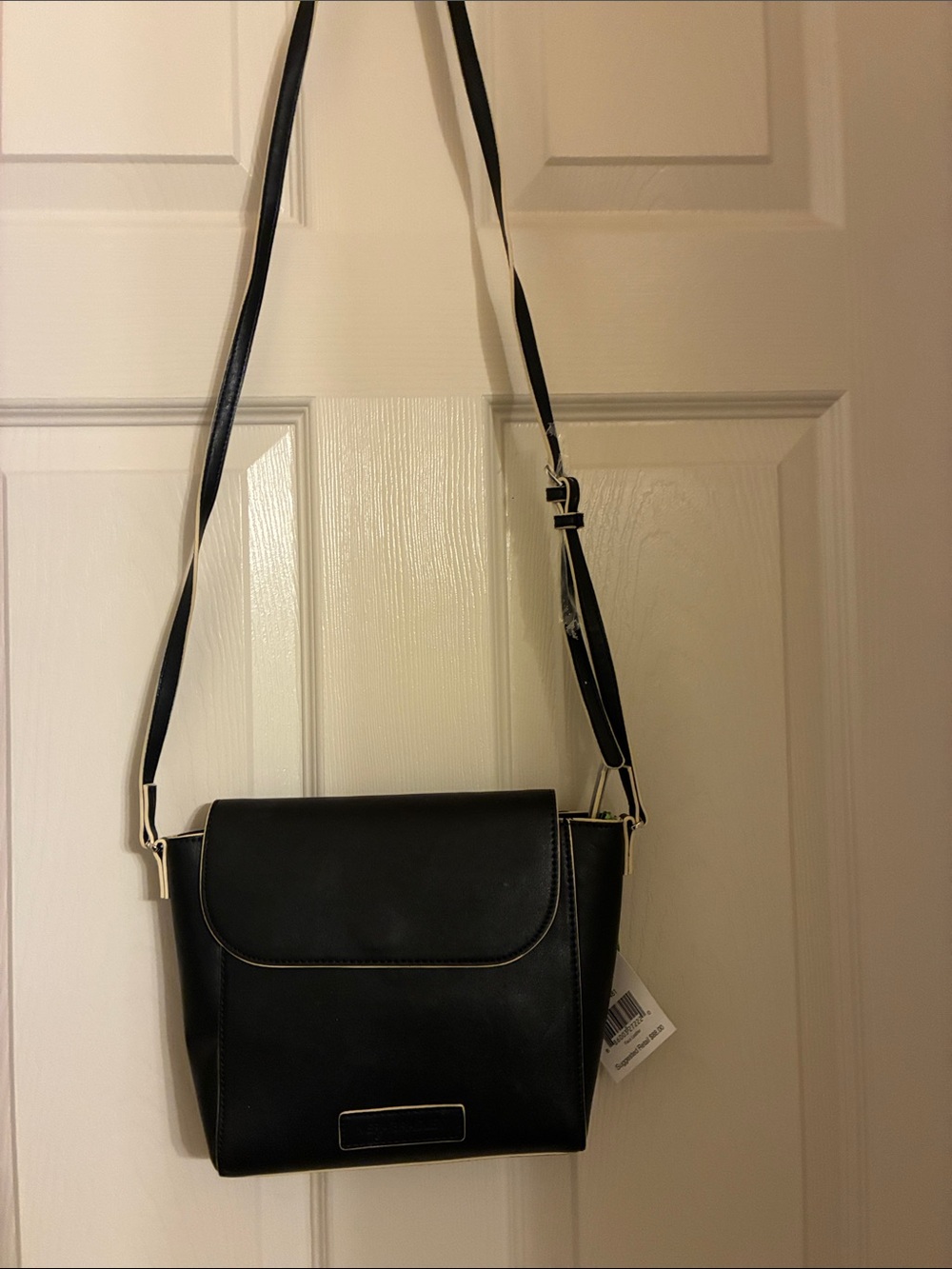 Vera‎ Bradley Black Crossbody Bag with Gold-Tone Accents